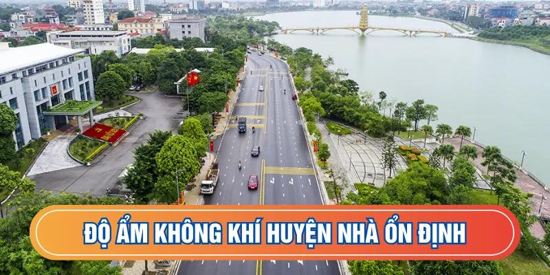 Độ ẩm không khí có sự ổn định