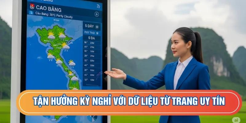 Tận hưởng kỳ nghỉ với dữ liệu từ trang uy tín