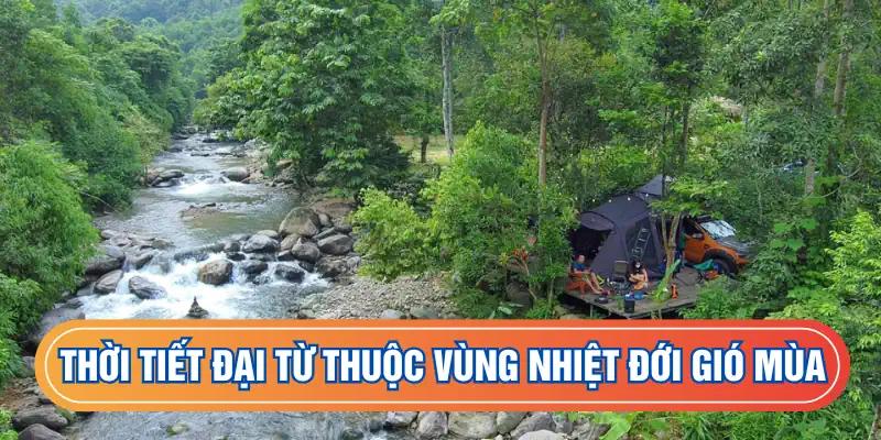 Thời tiết Đại Từ thuộc vùng nhiệt đới gió mùa