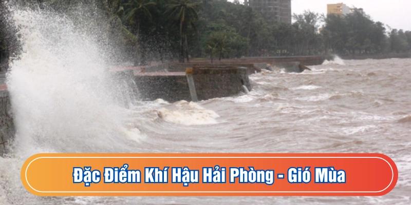 Tác động của gió mùa tạo nên đặc điểm thời tiết đất cảng