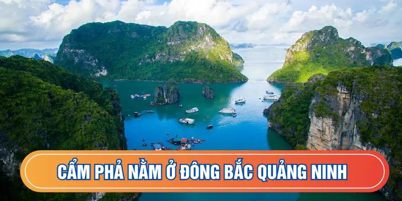 Cẩm Phả nằm ở Đông Bắc Quảng Ninh