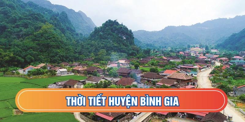 Thời tiết huyện Bình Gia
