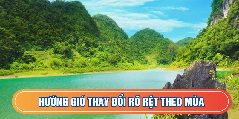 Hướng gió huyện Quảng Hòa có sự thay đổi