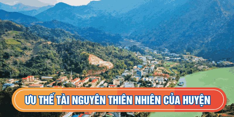 Ưu thế về tài nguyên thiên nhiên của địa phương