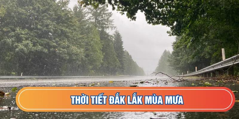 Khí hậu mùa mưa mát mẻ